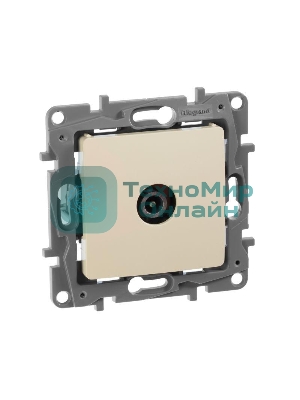 Розетка телевизионная оконечная, Сл.кость ETIKA