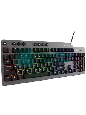 Клавиатура Lenovo Legion K500 RGB Mechanical проводная, USB Type-A, серый