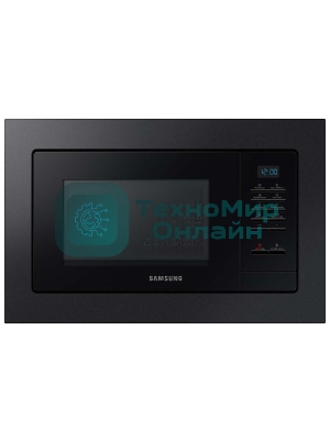 Микроволновая печь Samsung MS20A7013AB/BW черный (встраиваемая)