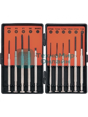 Набор отверток Sparta для точной механики 11шт.