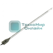 Сверло по дереву Matrix перовое удлиненное, 18 х 300 мм, 6-гранный хвостовик