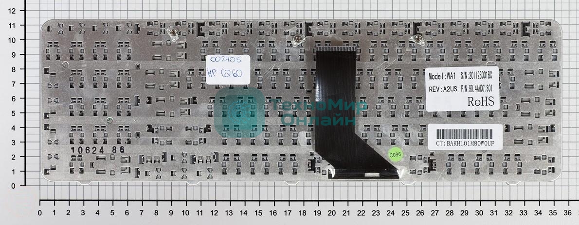 Клавиатура для ноутбука HP Pavilion G60 Compaq Presario CQ60 черная