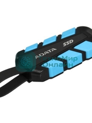 Внешний SSD ADATA SC740, 500 Gb, USB 3.2 Gen 2 Type-C, R/W 1050/1000, синий
