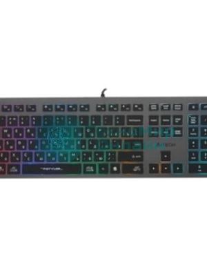 Клавиатура A4Tech Fstyler FX60H проводная, USB Type-A, серый