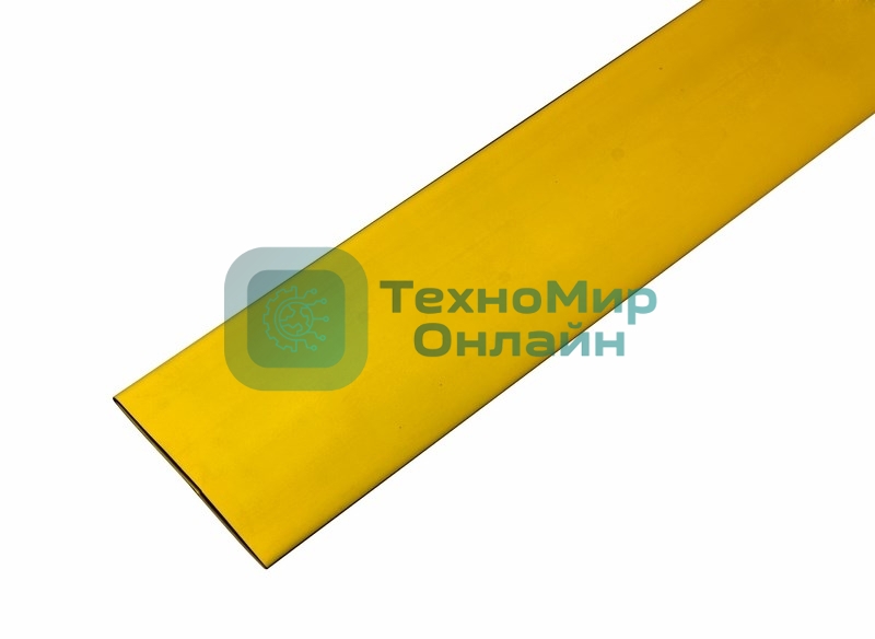 Термоусаживаемая трубка Rexant 35,0/17,5 мм, желтая, упаковка 10 шт. по 1 м