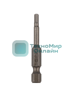 Бита шестигранная Kranz HEX-3х50 мм для шуруповерта (упак. 10 шт.)