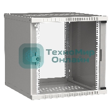Шкаф ITK LWE3-09U64-GF LINEA WE 9U 600x450 мм дверь стекло серый