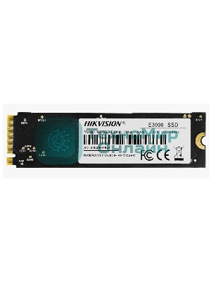 Накопитель SSD Hikvision E3000, 512Gb, PCIe 3.0 x4, M.2 2280, NVMe, R/W 3500/1800