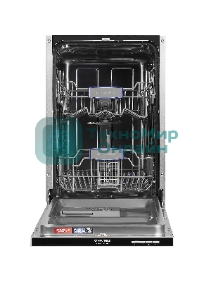 Встраиваемая посудомоечная машина Maunfeld MLP-082D Light Beam, серебристый, 44.8 см, 9 компл., 49 дБ, класс A++