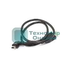 Кабель USB Type A на Mini USB угол вправо 0,5 м