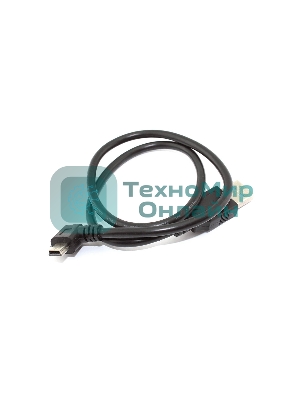Кабель USB Type A на Mini USB угол вправо 0,5 м