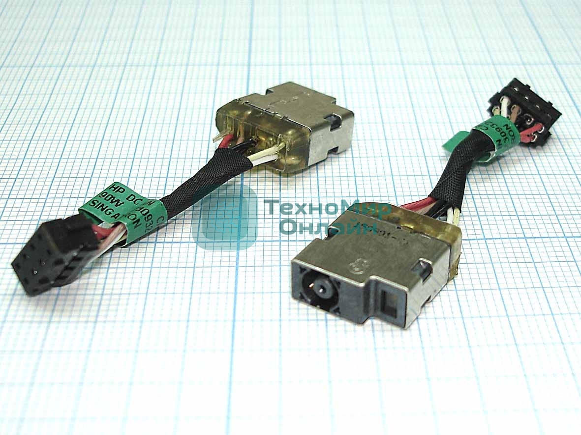 Разъем для ноутбука HP 15-n 15-n003sr с кабелем