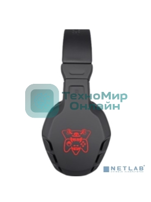 Гарнитура Defender Cujo чёрный/красный, проводная