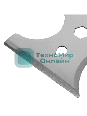 Шпатель-скребок многофункциональный 9 в 1, нержавеющая сталь, двухкомпонентная рукоятка Matrix 85558