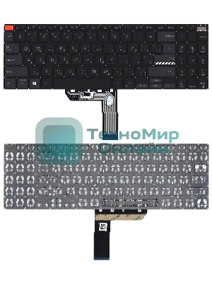 Клавиатура для ноутбука Asus VivoBook PRO 16 M7600QA черная