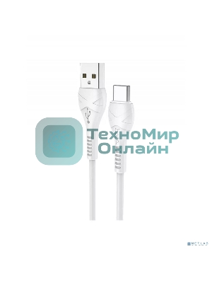 Кабель HOCO X37/USB Type-C/0.5m/2.4A/White