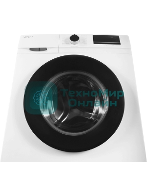 Стиральная машина Vitek VT-WME6008 белый, загрузка фронтальная 6 кг, 1000 об/мин, класс A++