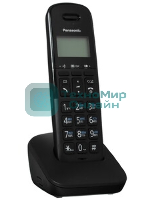 Телефон беспроводной (DECT) Panasonic KX-TGb610RUB черный АОН