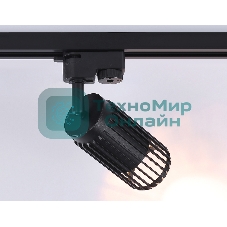 Трековый однофазный светильник Ambrella light GL5158 BK черный GU10 D60*120
