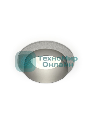 Комплект встраиваемого светильника Ambrella light XC6514023 SGR/MCH серый песок/хром матовый MR16 GU5.3 (C6514, N6133)