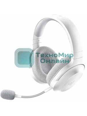 Гарнитура Razer Barracuda X (2022) белый, беспроводная + проводная, Bluetooth/USB-C/3.5 мм