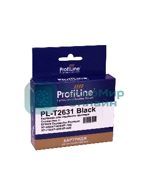 Картридж струйный ProfiLine PL-T2631 для принтеров Epson Expression Premium XP-600/XP-605/XP-700/XP-710/XP-800/XP-820 с чернилами Photo Black