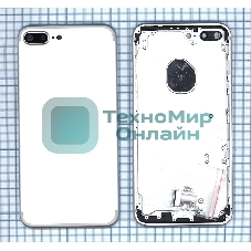 Задняя крышка для iPhone 7 Plus (5.5) серебристый