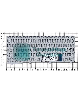 Клавиатура для ноутбука Lenovo IdeaPad 100S-11IBY черная без рамки