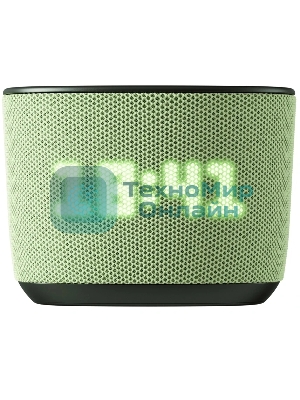 Умная колонка Sber Boom Home, 8Вт, с экраном, 1 динамик, часы, мультирум, TWS, Zigbee хаб, Wi-Fi, Bluetooth 5.0, Zigbee, Салют, фисташковый