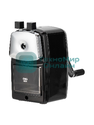 Точилка для карандашей механическая Deli E0620, 1 отверстие, ассорти