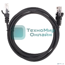 Патч-корд U/UTP Rexant cat.5e, RJ45-RJ45, 26AWG, ZH нг(А)-HF, черный, 1,5 м