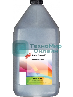 Тонер Static Control LMXOS2-1KG черный пакет 1000гр. для принтера Lexmark MX