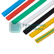 Набор термоусаживаемых трубок Rexant №13 ТУТ нг 4/2 мм, 7 цветов (упак. 21 шт. по 10 см)