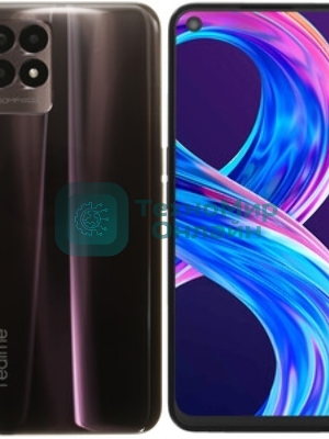 Дисплей для Realme 8i 4G OLED черный