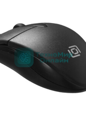 Мышь проводная Oklick 275M черный, 1000 dpi, USB, кнопки - 3