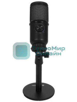 Игровой стрим микрофон Defender Glow GMC 400 USB, провод 1.3 м