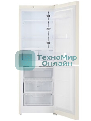 Холодильник Indesit DS 3160 E бежевый, двухкамерный, 182/87 л., морозилка снизу