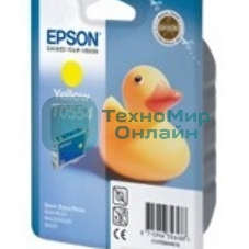 Картридж струйный Epson C13T05544010 желтый для Epson RX520/R240
