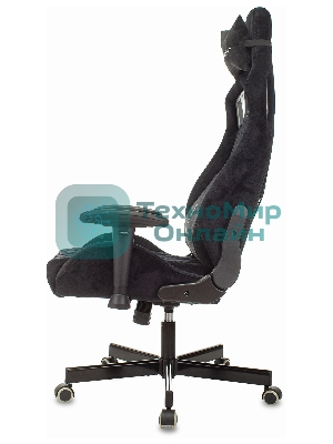 Кресло Бюрократ Knight Outrider Light-20 черный, ткань, 120 кг, механизм качания