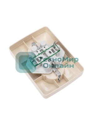 Розетка Kranz 2-ая DEA керамика с/з с/у 16А бежевый (1/10/100)