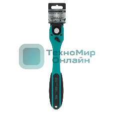 Ключ-трещотка Stels 1/2, 72 зуба, с быстрым сбросом, CrV, 2-х ком. рукоятка