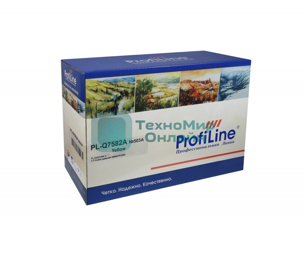 Картридж лазерный ProfiLine PL-Q7582A №503A для принтеров HP Color LaserJet 3800/CP3505 Yellow 6000 копий