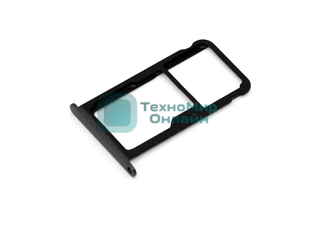 Лоток для SIM-карты Huawei GR3 2017 черный