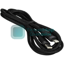 Кабель Hoco U117 IP(01467) USB Type-C-Lightning (m) 1.2м черный