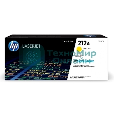 Картридж лазерный Cartridge HP 212A для CLJ Enterprise M554/M555/M578, желтый (4 500 стр.)