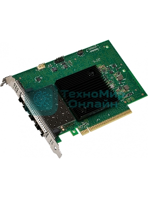 Сетевая карта Intel E810-XXVDA4, 4xSFP28 ports, 25GbE, PCI-E x16 gen3/gen4, iWARP/RoCEv2, IEEE 1588 PTP, ADQ, iSCSI, NFS, VMDq. PCI-SIG* SR-IOV Capable