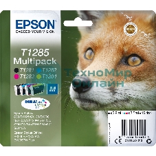 Картридж струйный Epson T1285 C13T12854012 4цв. набор карт. для Epson S22/SX125