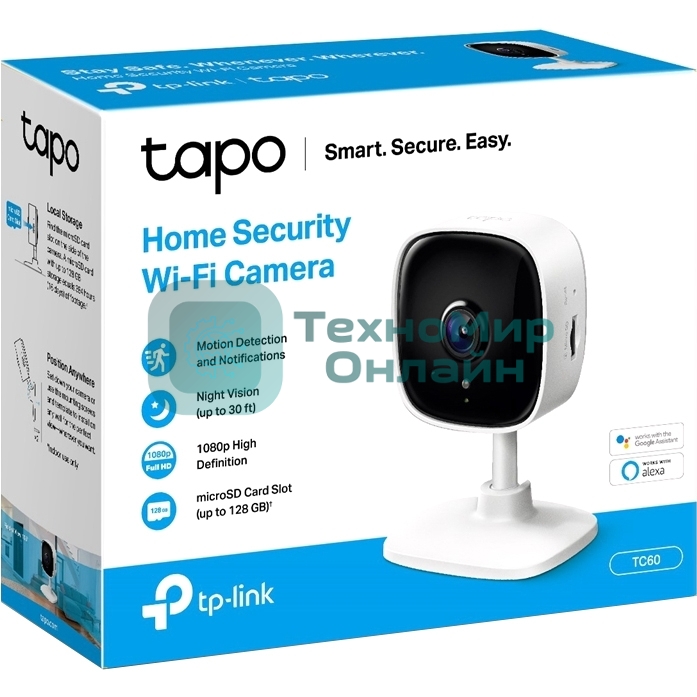 Домашняя Wi-Fi камера TP-Link TC60