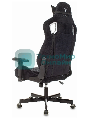 Кресло Бюрократ Knight Outrider Light-20 черный, ткань, 120 кг, механизм качания