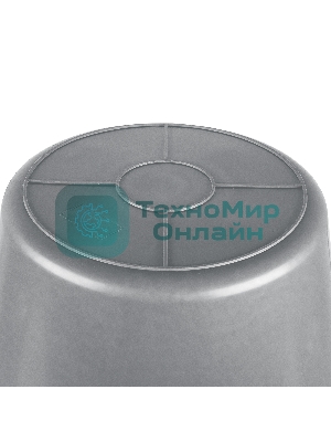 Ведро строительное Matrix пластмассовое 12 л, ударопрочное, обрезиненная ручка